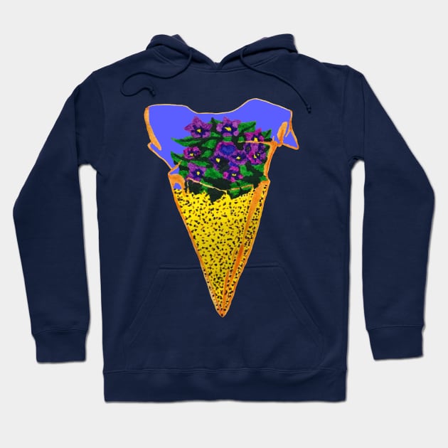 Shark Tooth Terrarium 5 Hoodie by RaLiz